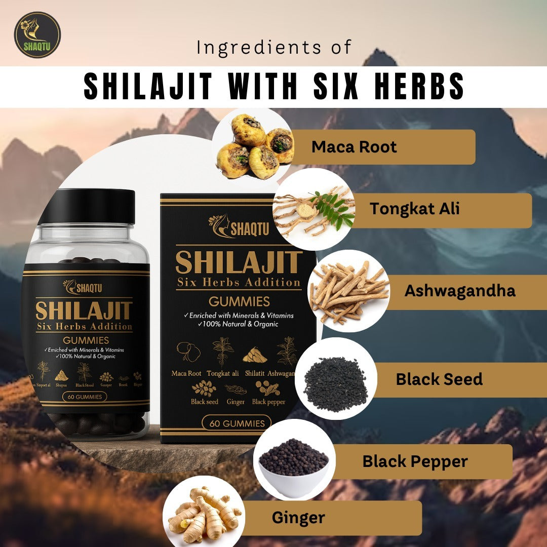 shilajit 6 hurbs